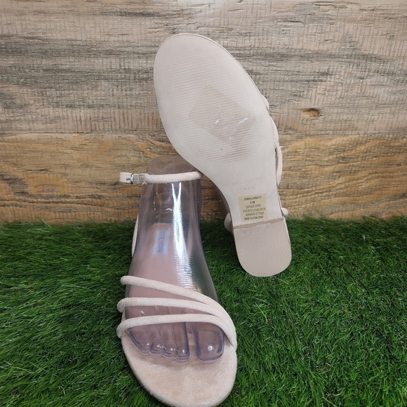 New Nude Jammin Suede Sandal SZ 6.5 - Picture 9 of 10